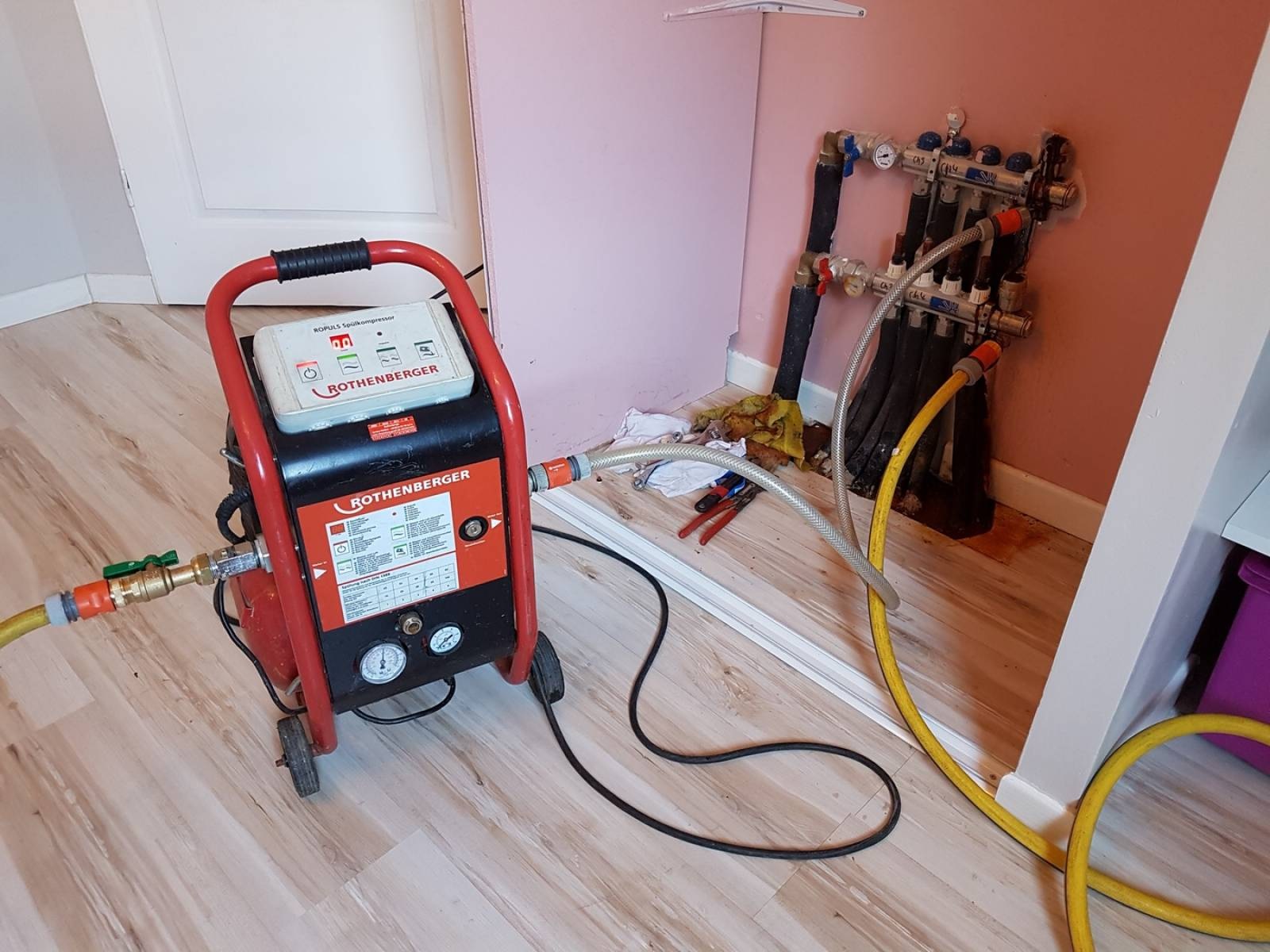 Orhantepe Vaillant Hermetik Şofben Petek Temizliği